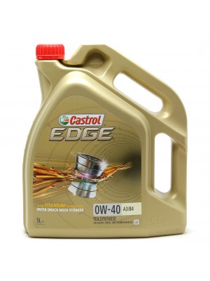 Castrol Edge Titanium FST 0W-40 A3/B4  Motoröl 5l Kanne